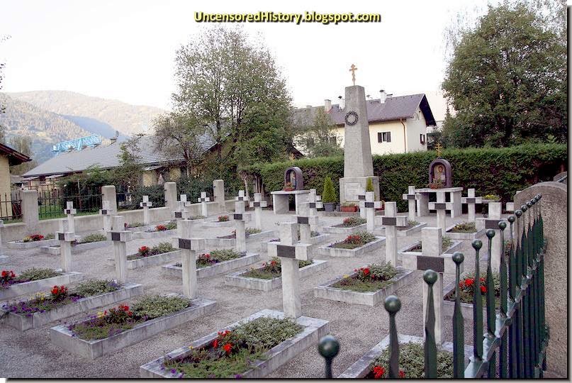 Cossack cemetery Judenburg massacre red army