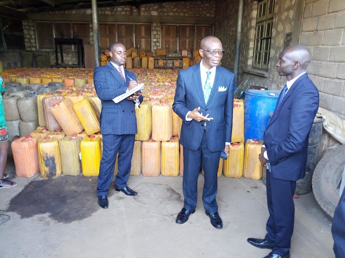 NW authorities seize 18000 litters of illicit fuel 