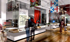 Artist's impression of some of the displays