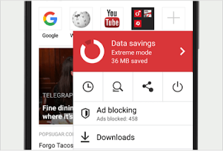 مميزات تطبيق اوبرا ميني Opera Mini الجديد