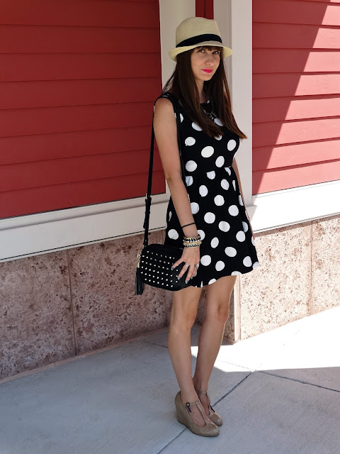 polka dot dresses | house of jeffers blog | nj fashion blogs