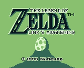 The Legend of Zelda - Link's Awakening - Título