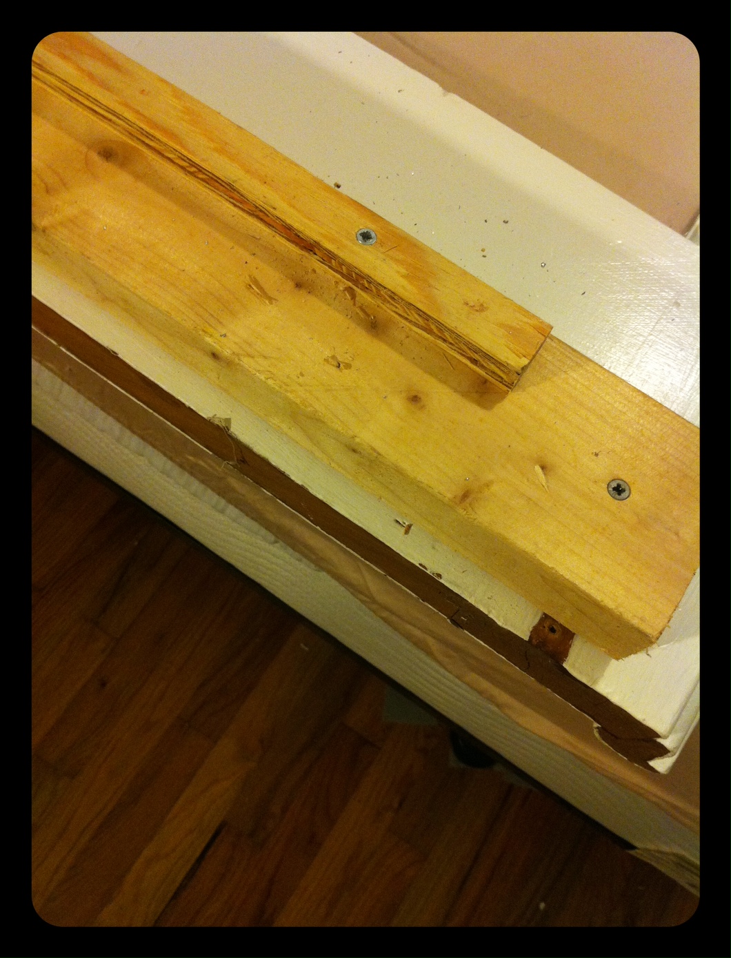 Purpose ReDesign Studio DIY French Door Headboard