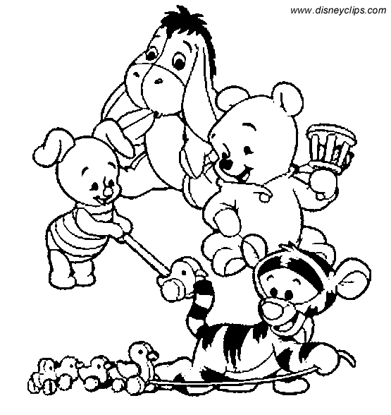 winnie the pooh coloring page  minister coloring