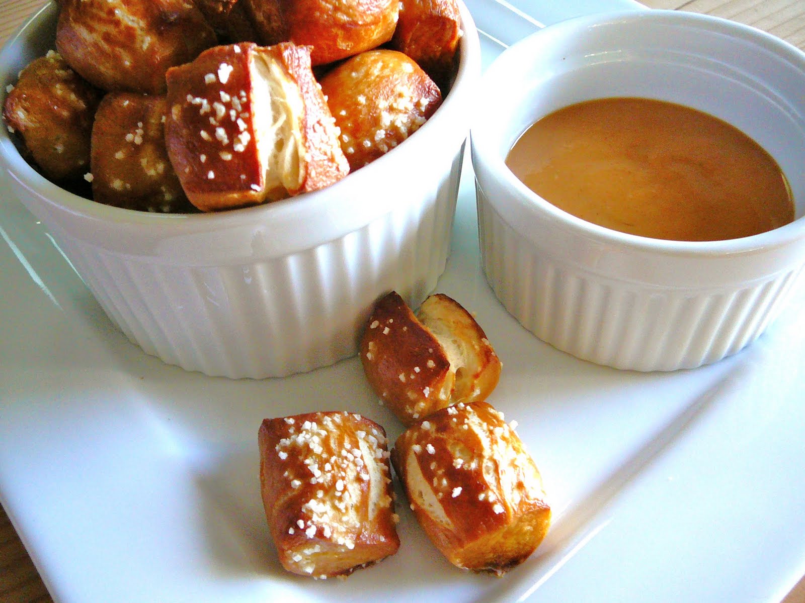 Eighty Twenty 20(ish) Oktoberfest Pretzel Nuggets with Sriracha