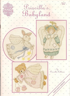Priscilla's Babyland Gloria & cross Stitch pattern