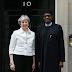 Photos/Video: President Buhari meets British Prime Minister, Theresa May
