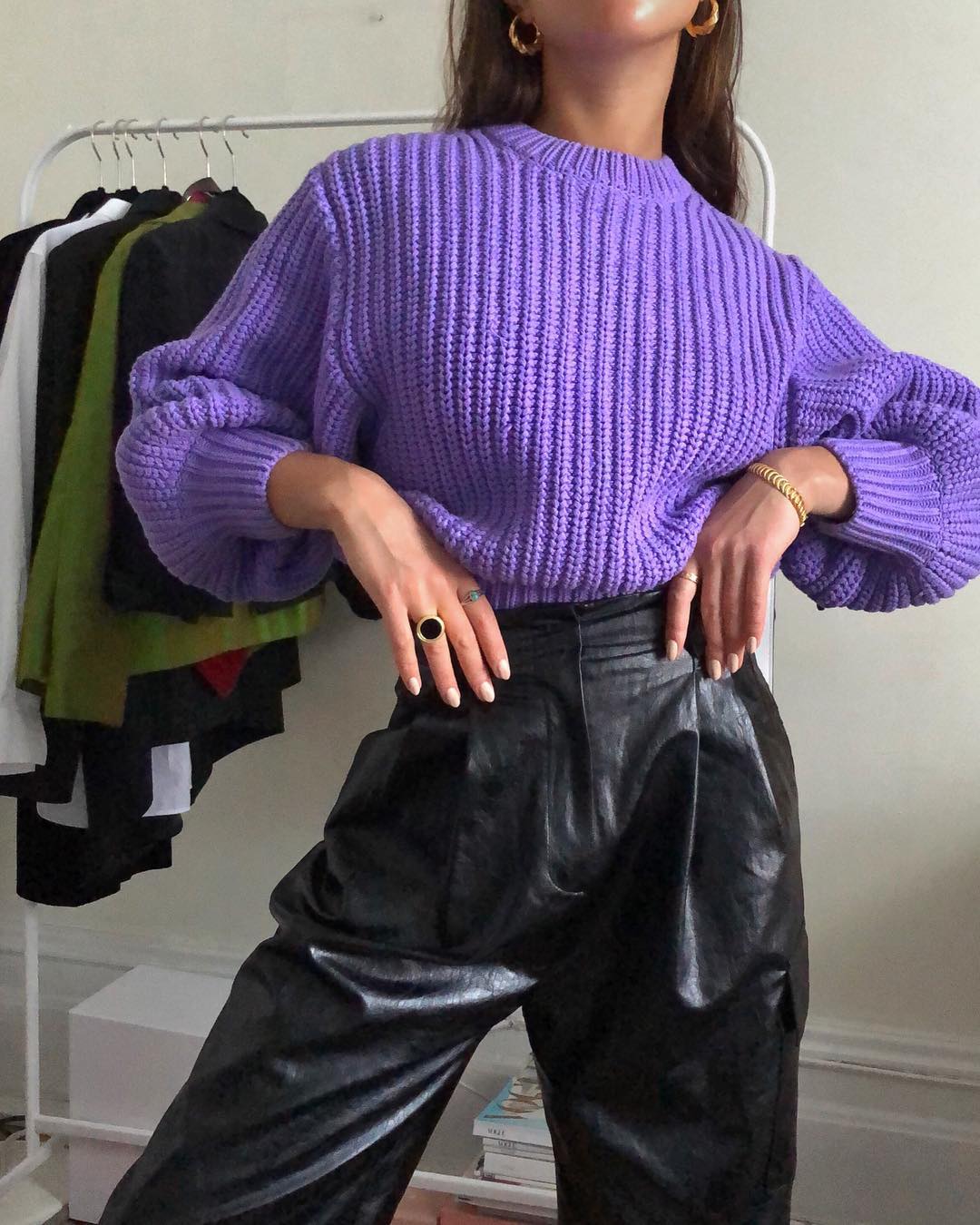 25 Purple Sweaters That Will Brighten Your Winter Wardrobe