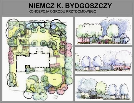Bydgoszcz ogród prywatny