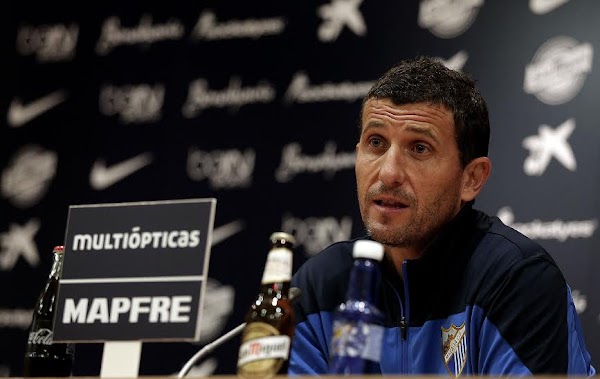 Javi Gracia - Málaga -: "Somos optimistas de cara a Bilbao"