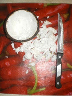 Wiórki kokosowe domowej produkcji