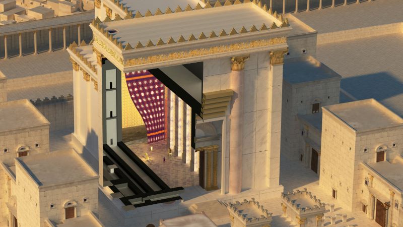 Expressions Of Faith A Cross And A Curtain