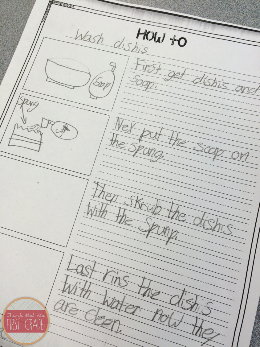7 - How To Writing Kindergarten