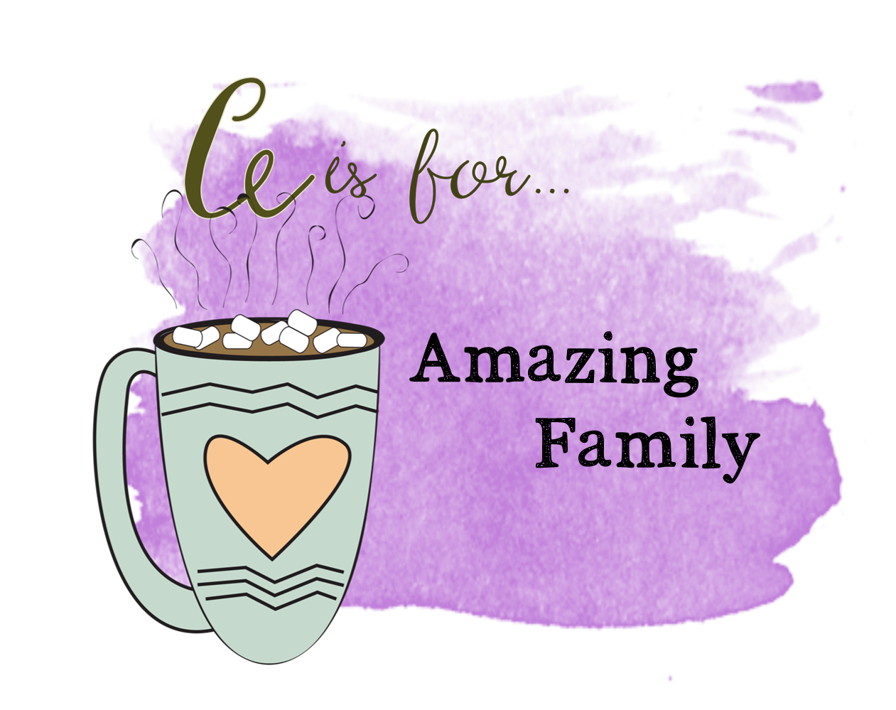 A is for Amazing Family Sara J Creations