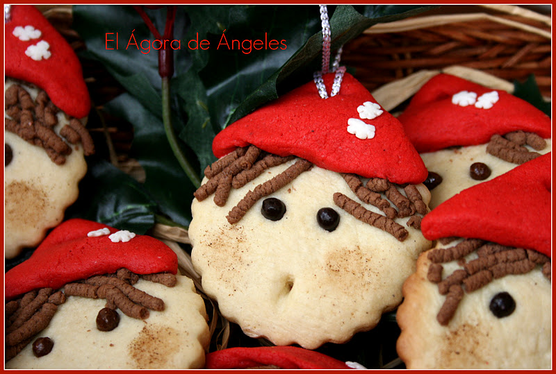 Galletas duende de navidad