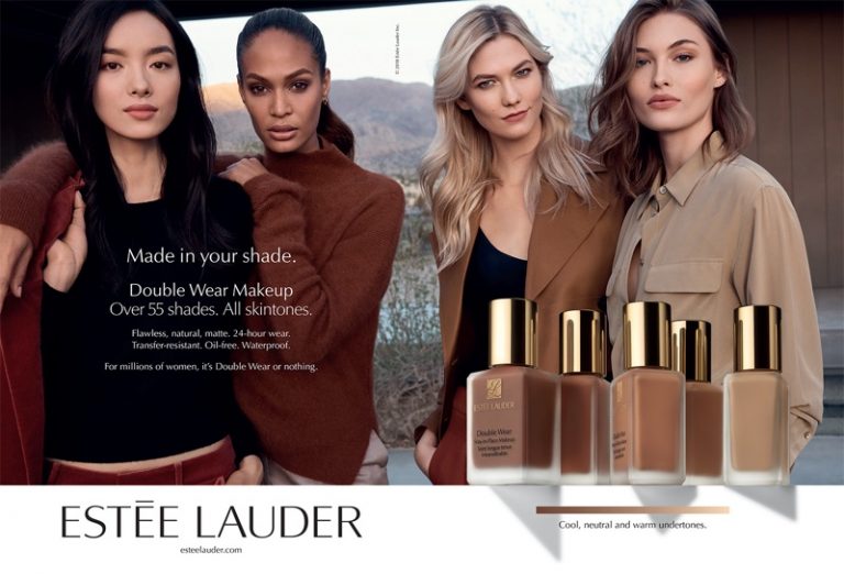Estee Lauder Double Wear Makeup Campaign 2018 Estee Lauder Double Wear Makeup Campaign 2018