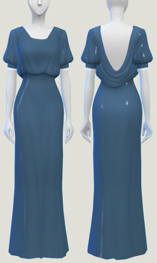 Pickypikachu Peasant Wedding Dress