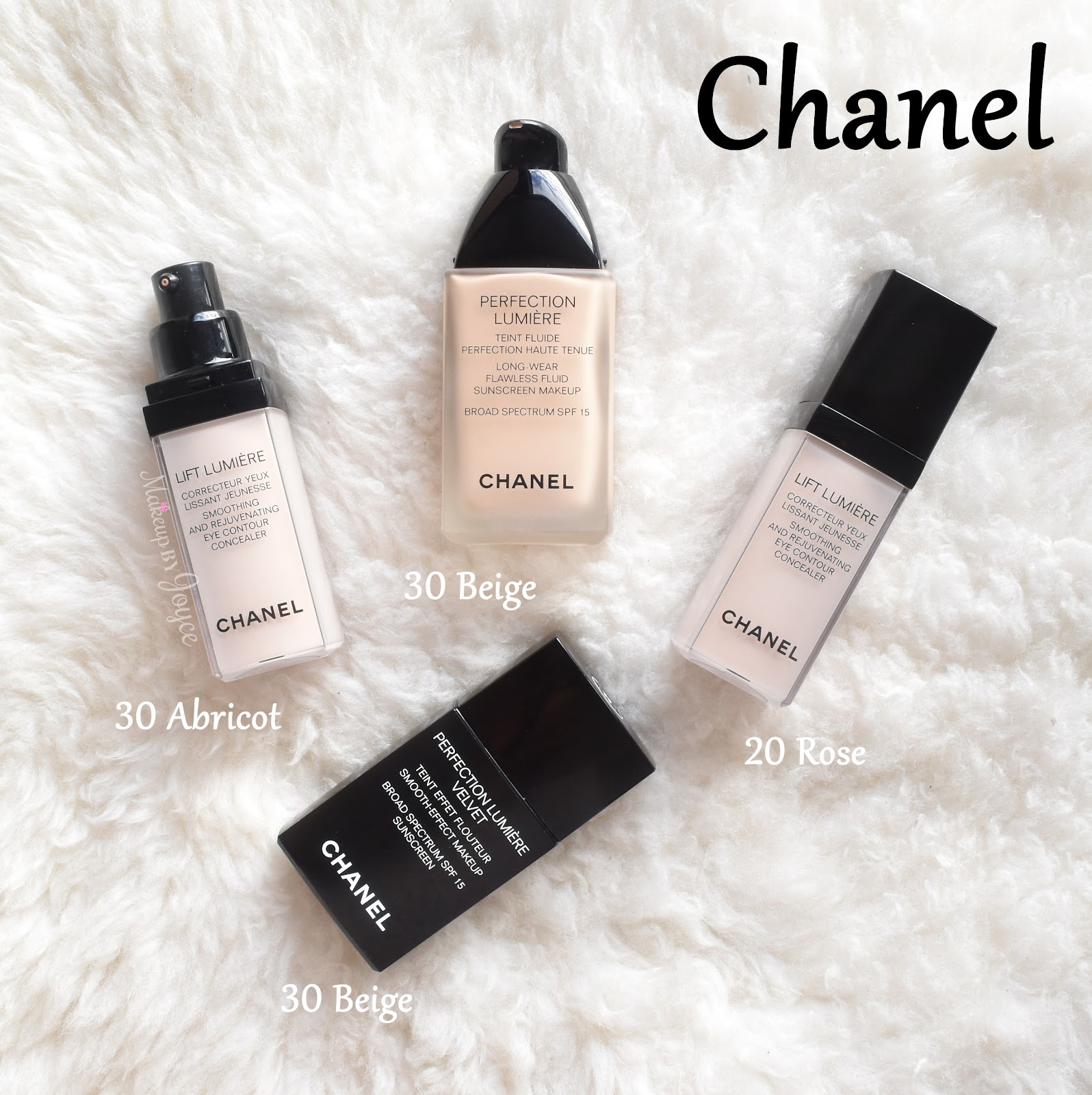 ballet Original Forpustet ❤ MakeupByJoyce ❤** !: Swatches + Comparisons - Chanel Foundations +  Concealers