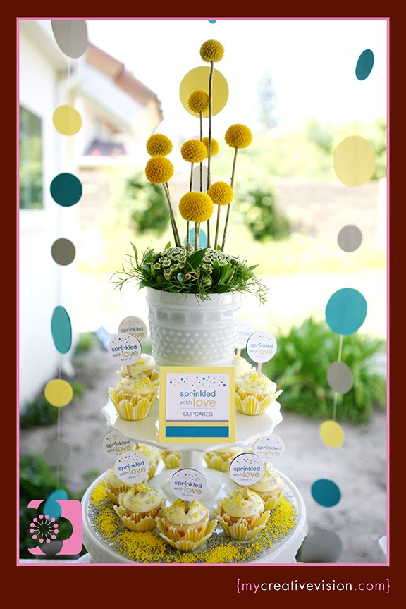 Kara s Party Ideas Sprinkle Party  Baby Shower   - 8