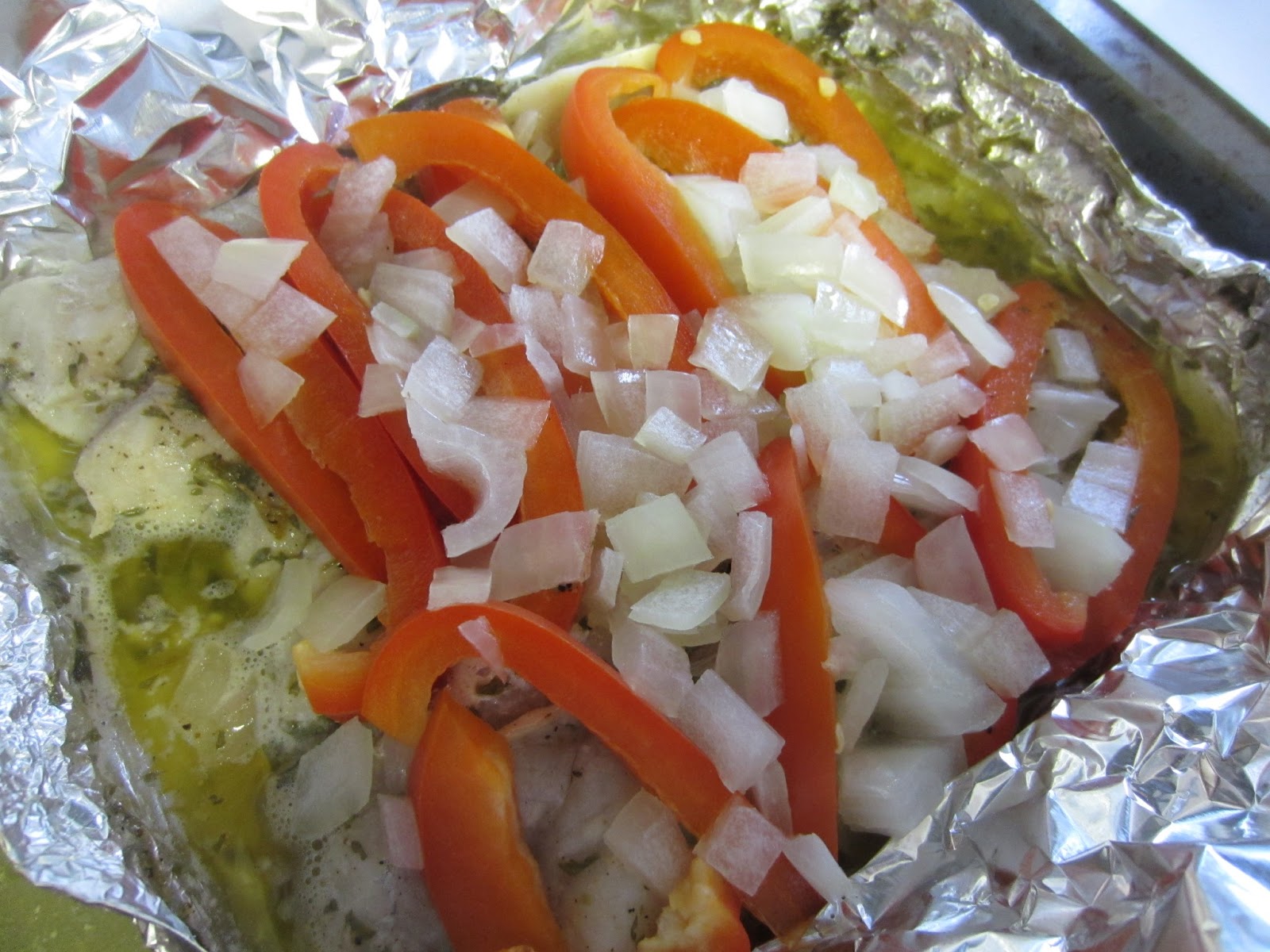 My Patchwork Quilt FISH IN FOIL(BAKED OR GRILLED)