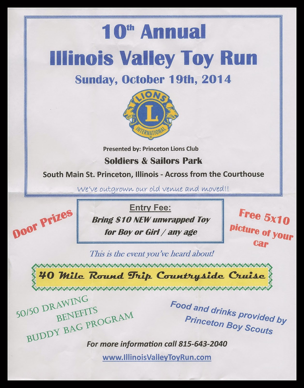 Freeport Lions Club PRINCETON LIONS SCHEDULE CAR SHOW