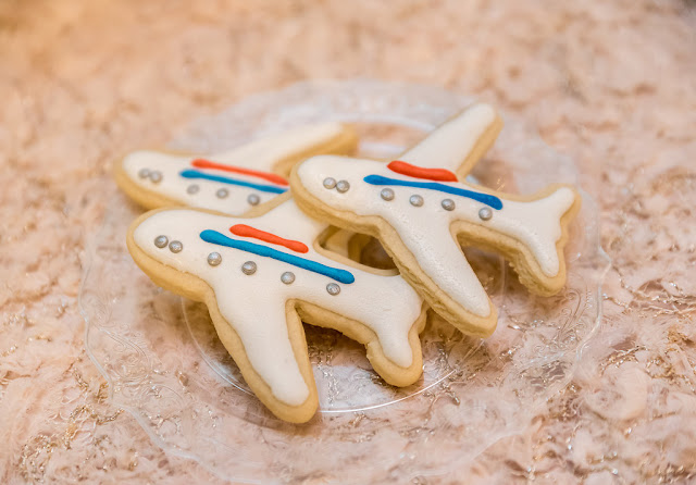 travel airplane cookies
