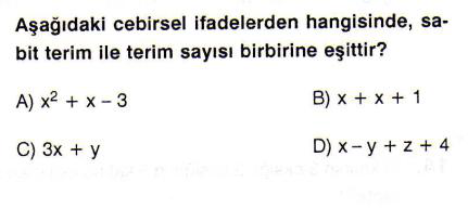 7. Sınıf Matematik 2. Dönem 2. Yazılı Soruları ve Cevapları - Nette Buldum