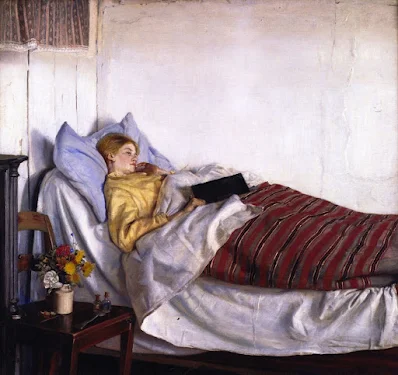 The Sick Girl (Michael Peter Ancher) 1882
