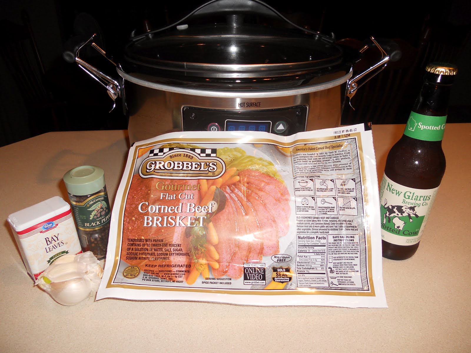 Sisters on a Crocking Mission: Corned Beef Sandwiches