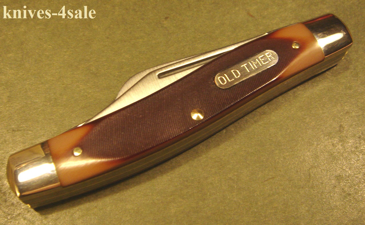 knives4sale Schrade USA Made 80T Stockman Old Timer Senior Pocket Knife