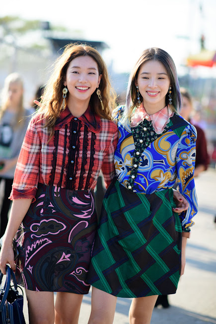 Street Style: Twinning During #NYFW