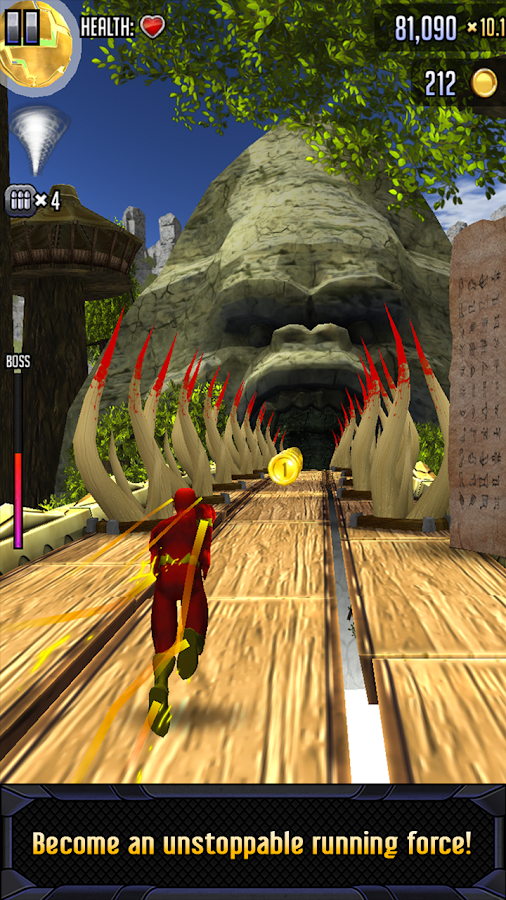 Batman & The Flash: Hero Run v1.1 Mod [Dinero Ilimitado] Full para android