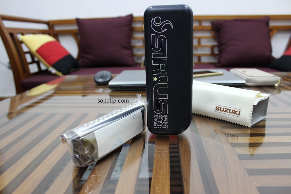 Kèn Harmonica - Suzuki Sirius S-48s