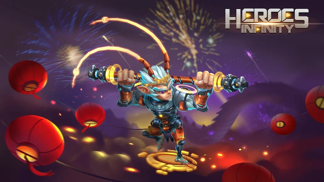 Heroes Infinity: Gods Future Fight Mod Unlimited Coins Gems APK
