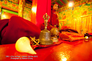 Musical instruments in Tengboche Monastery