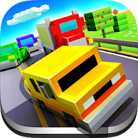 Blocky Highway: Traffic Racing Mod