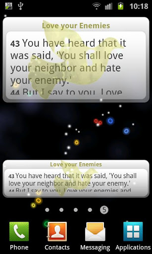 Words of Jesus Each Day Android App screenshot