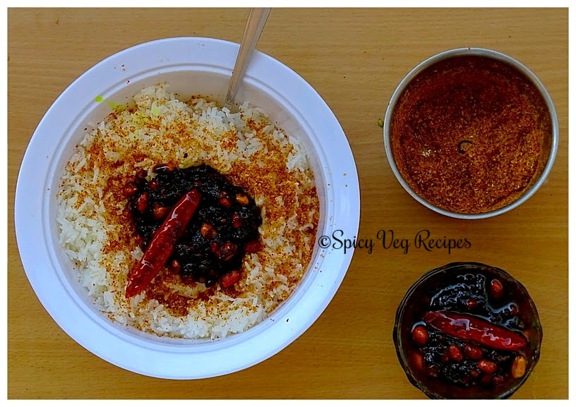 Puliyodharai-puli sadam-Tamarind Rice -easy rice-spicy-veg-recipes 