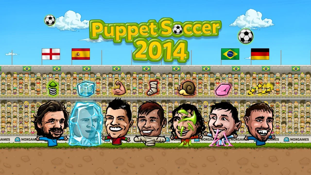 Puppet Soccer 2014 V1.0.08 Mod [Monedas y Gemas Ilimitadas] APK FULL Y GRATIS