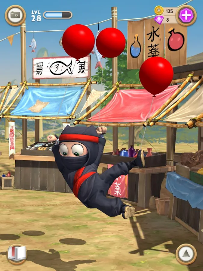 Clumsy Ninja V1.6.4 Mod [Monedas y Gemas Ilimitadas] FULL APK