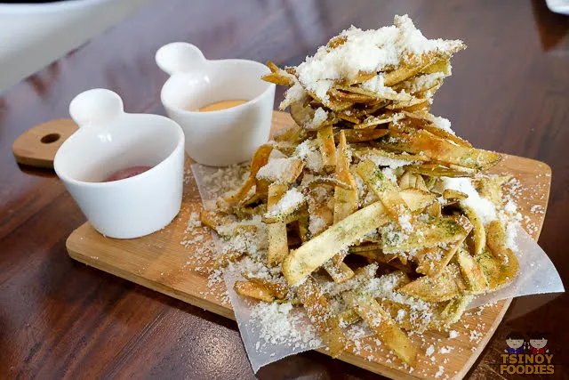 truffle parmesan fries