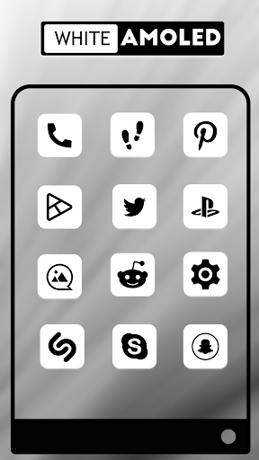 Miui 9 White AMOLED UX - Icon Pack