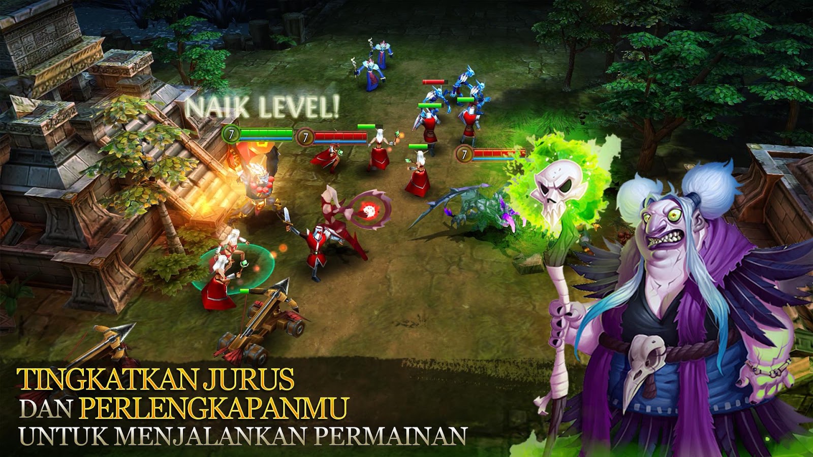 Free Download Heroes of Order & Chaos Apk Mod V2.2.0j Terbaru 2015