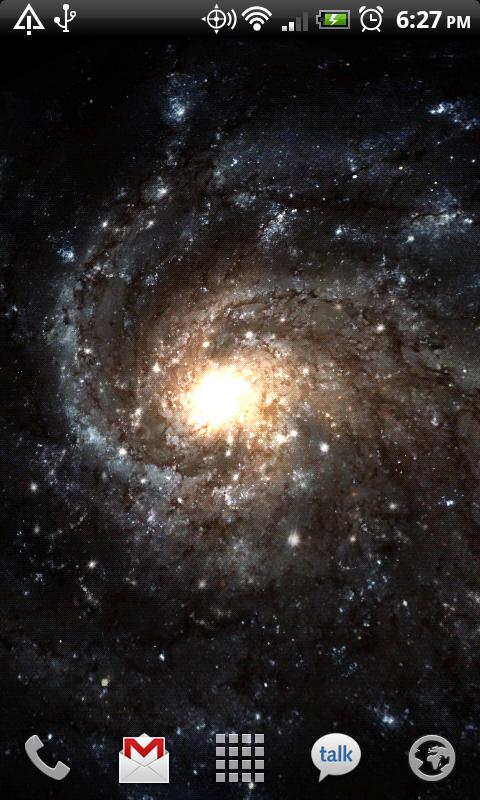 Galactic Core Free Live Wallpaper