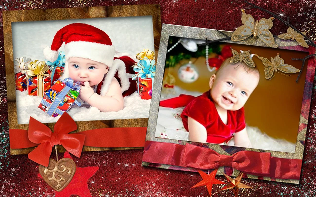 تحميل تطبيق الكريسماس اطارات الصور للاندرويد 2015 الجديد Christmas Photo Frames 2 apk