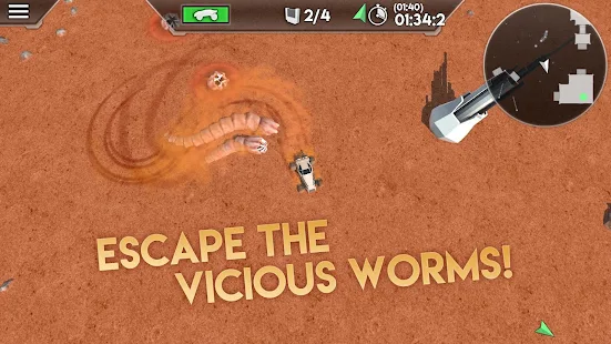 تحميل Desert Worms مهكرة اخر اصدار 2018