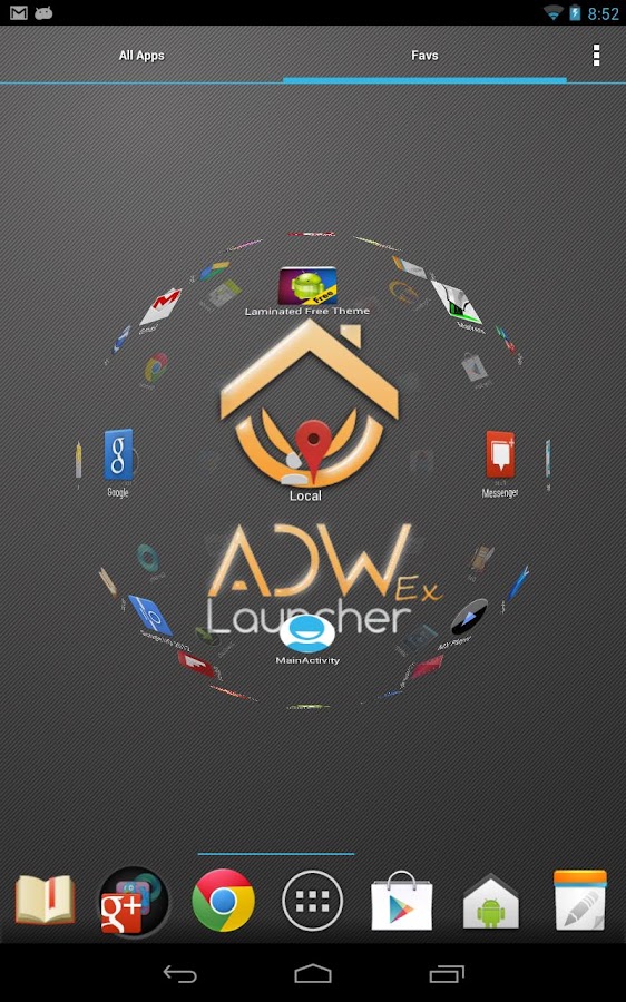 adw launcher apk