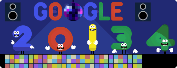 Google Makes 2014 New Year's Google Doodle