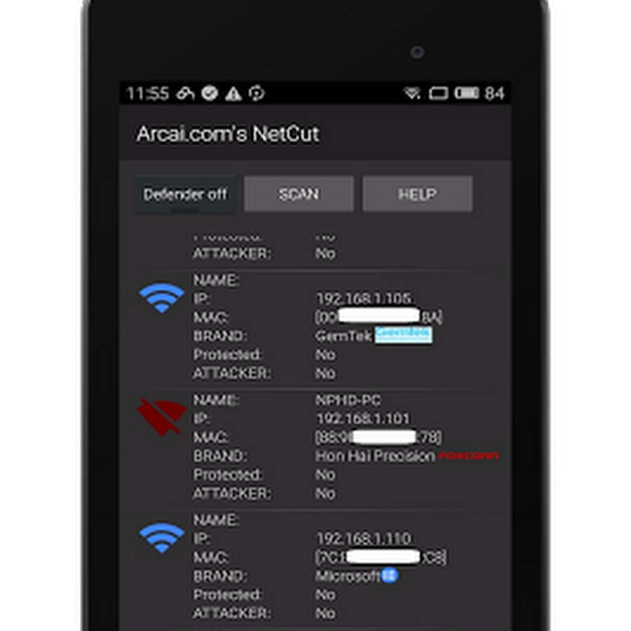 تطبيق Net Cut لسحب سرعة النت للأندرويد 