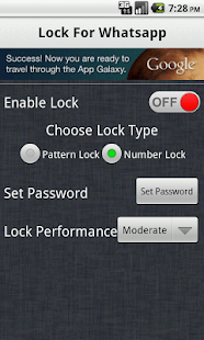 Lock WhatsApp On Android Mobiles